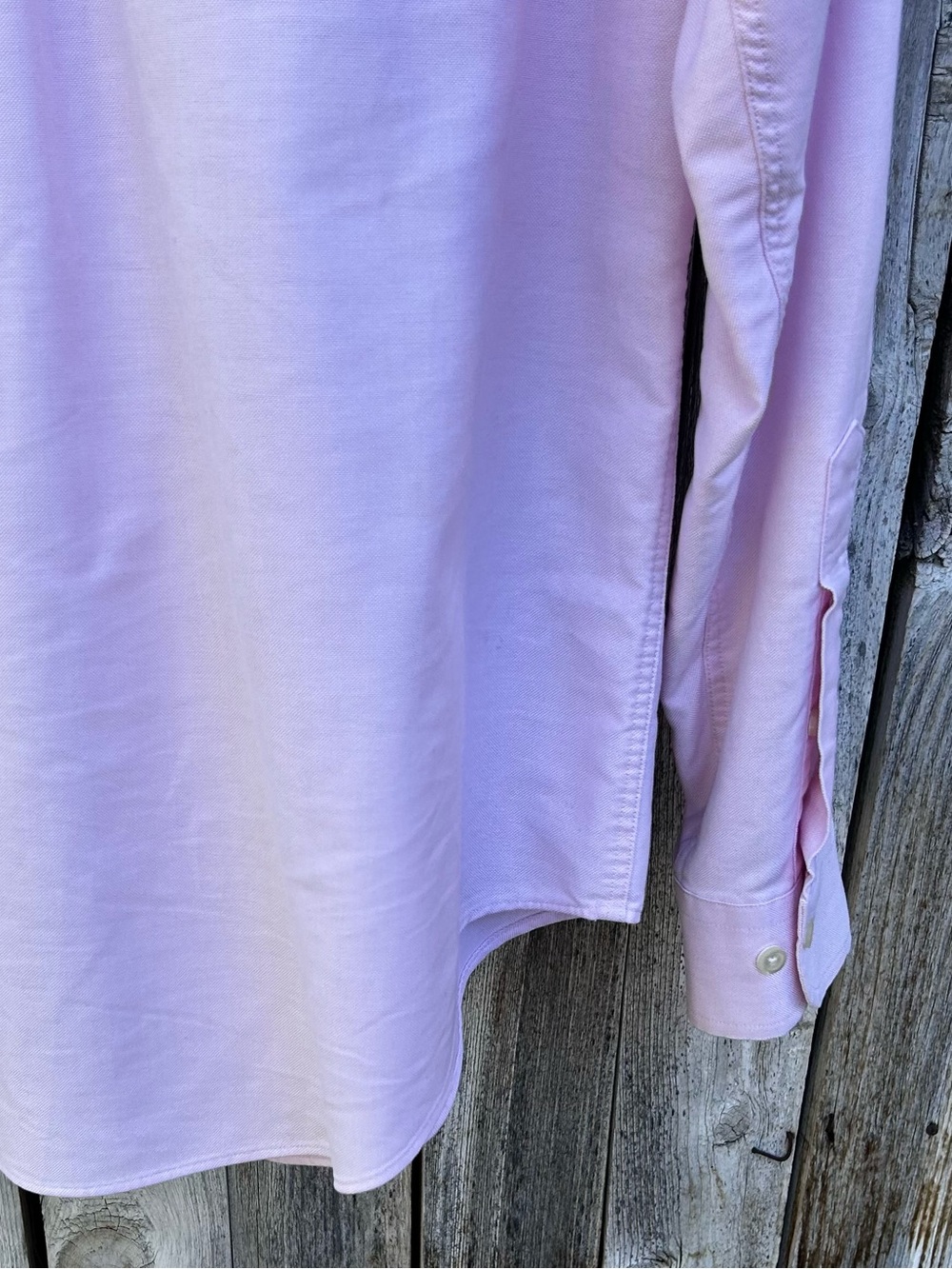 Brooks Brothers Classic Fit Supima Cotton Oxford Shirt Pink 14 - Picture 11 of 15